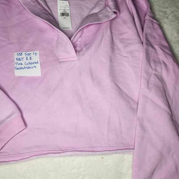 NWT AE pink sweatshirt - Picture 3 of 3